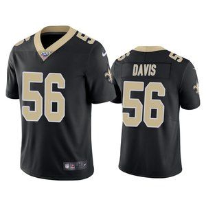 New Orleans Saints Demario Davis Black Jersey
